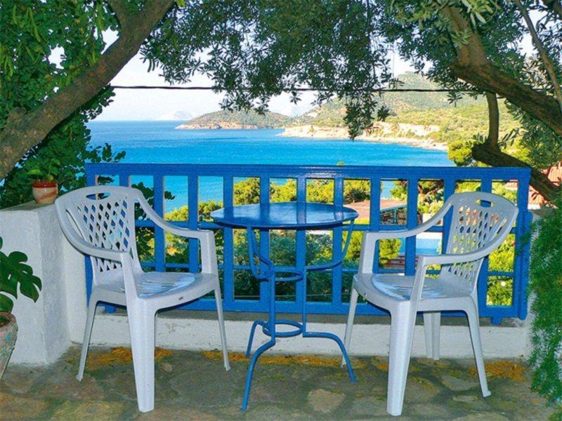 Blue Horizon Apartments Votsalakia  Bagian luar foto